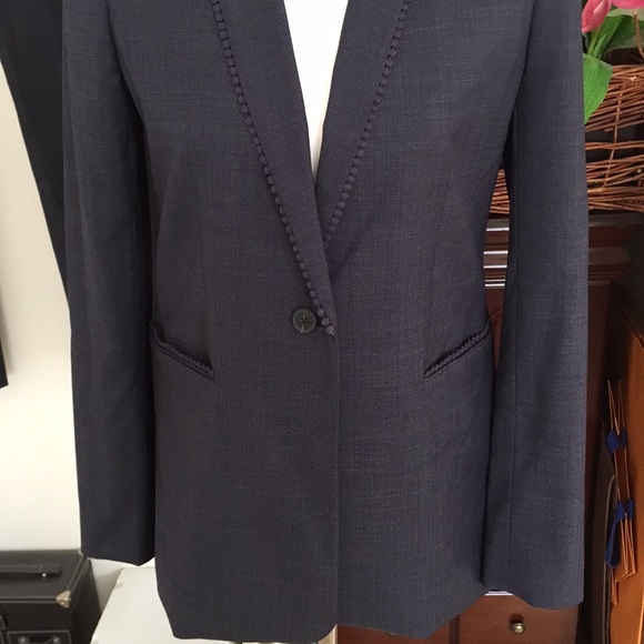 NWOT Elie Tahari classic blue pantsuit size 4 - Picture 5 of 16